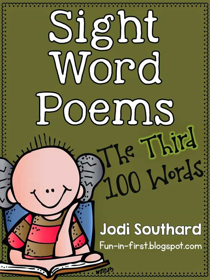 Sight Word Poems (The Third Set) - Fun in First