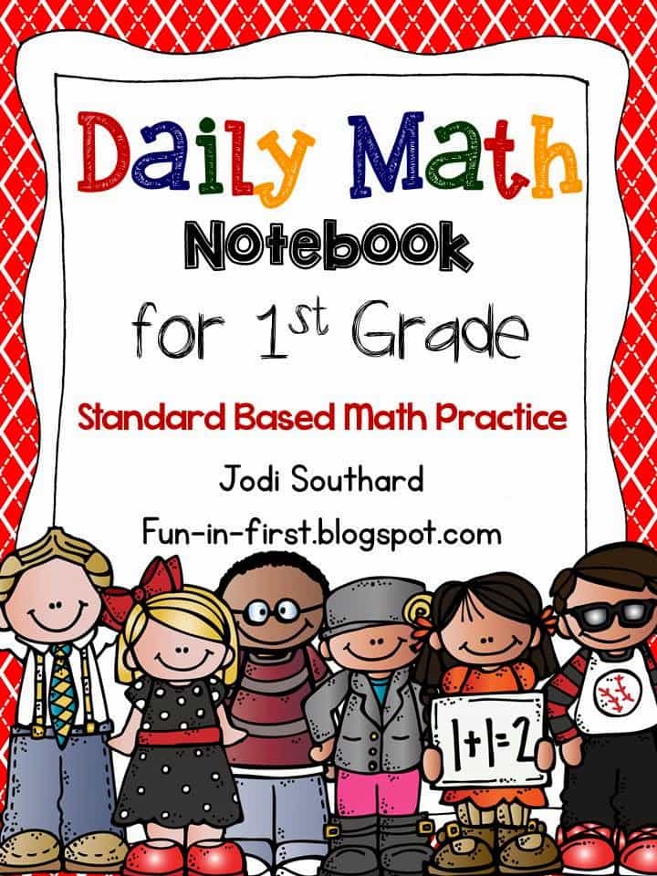 http://www.teacherspayteachers.com/Product/Daily-Math-Notebook-1st-Grade-Edition-1303873