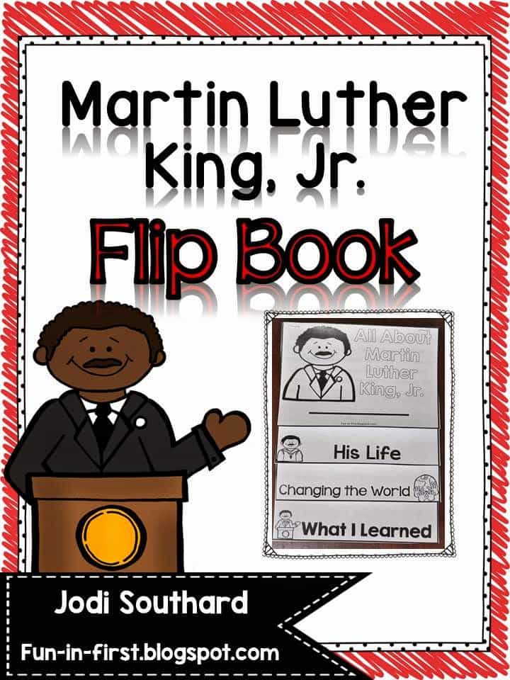 http://www.teacherspayteachers.com/Product/Martin-Luther-King-Jr-Flip-Book-Freebie-1658089