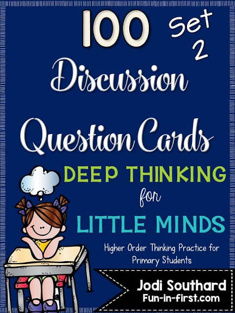 https://www.teacherspayteachers.com/Product/Discussion-Question-Cards-Deep-Thinking-for-Little-Minds-SET-2-2273579