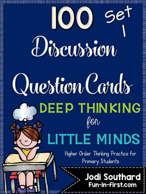 https://www.teacherspayteachers.com/Product/Discussion-Question-Cards-Deep-Thinking-for-Little-Minds-1954159