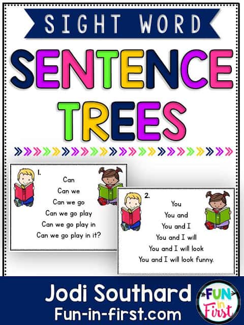 https://www.teacherspayteachers.com/Product/Sight-Word-Sentence-Trees-Fluency-Practice-Cards-1982530