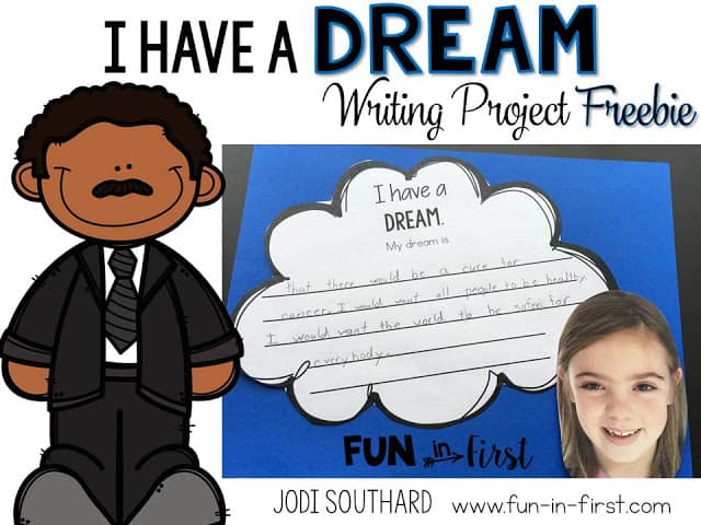 https://www.teacherspayteachers.com/Product/I-Have-a-Dream-Martin-Luther-King-Jr-Writing-FREEBIE-2297109