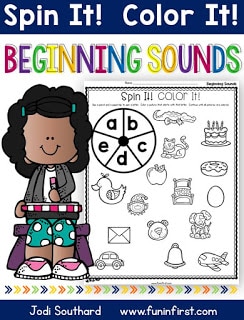 https://www.teacherspayteachers.com/Product/Beginning-Sounds-Spin-It-Color-It-2625952