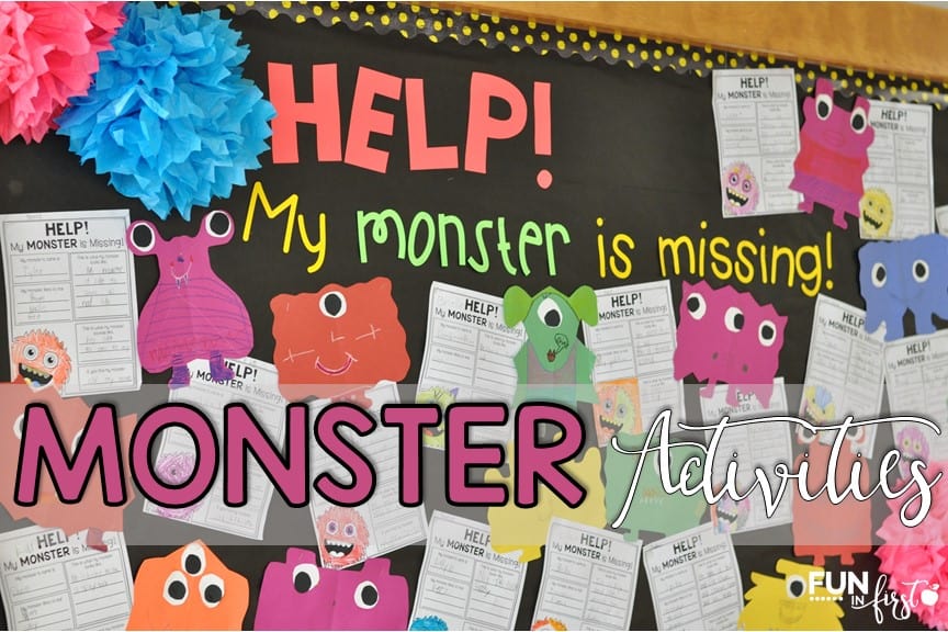 Monster Activities for the classroom from Fun in First