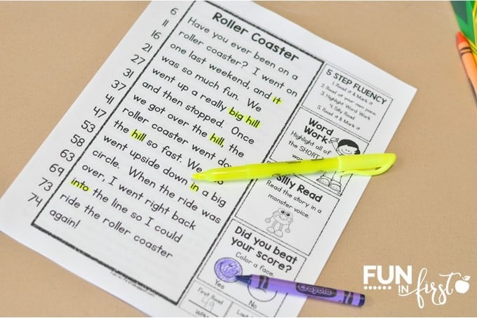 5 Step Fluency - Increasing Reading Fluency in 5 Easy Steps