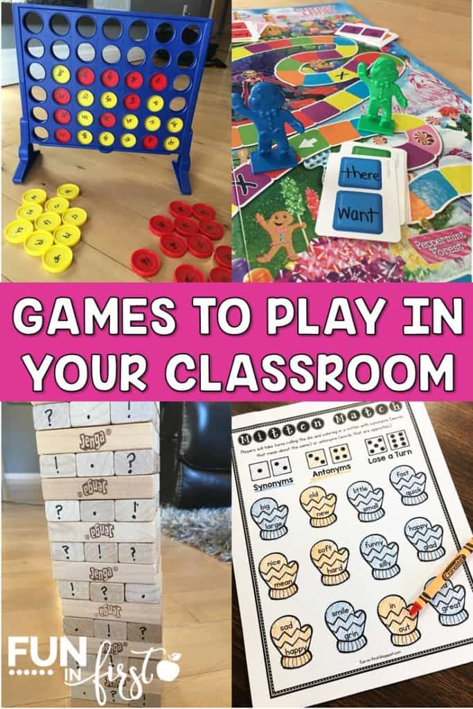 These games are the perfect way to focus on academics in your classroom while keeping students engaged.