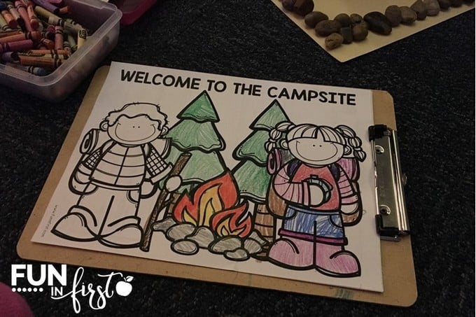 This is the perfect way to transform your classroom into a campground for the day.  These academic based activities make for such a fun learning day.