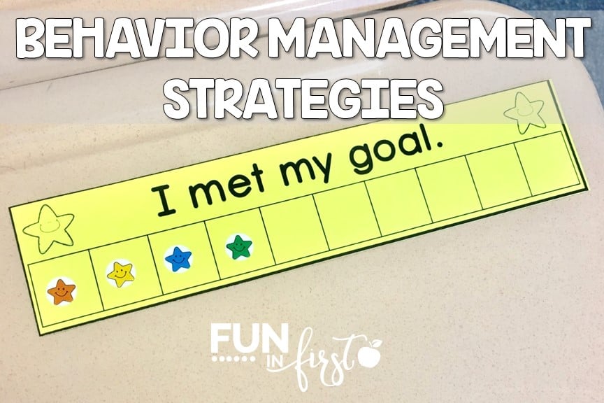These behavior management strategies are great ideas to keep on hand for common behavior problems in the classroom.
