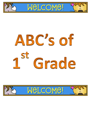 ABC’s of 1st Grade