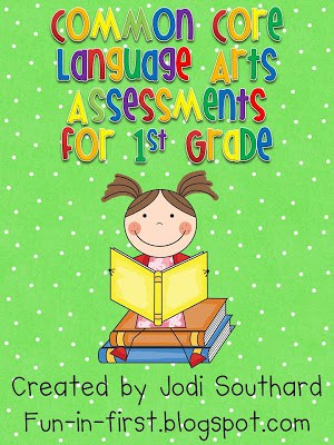 Common Core Language Arts Assessments for 1st Grade