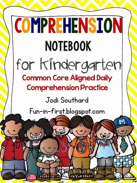 Kindergarten Comprehension Notebook