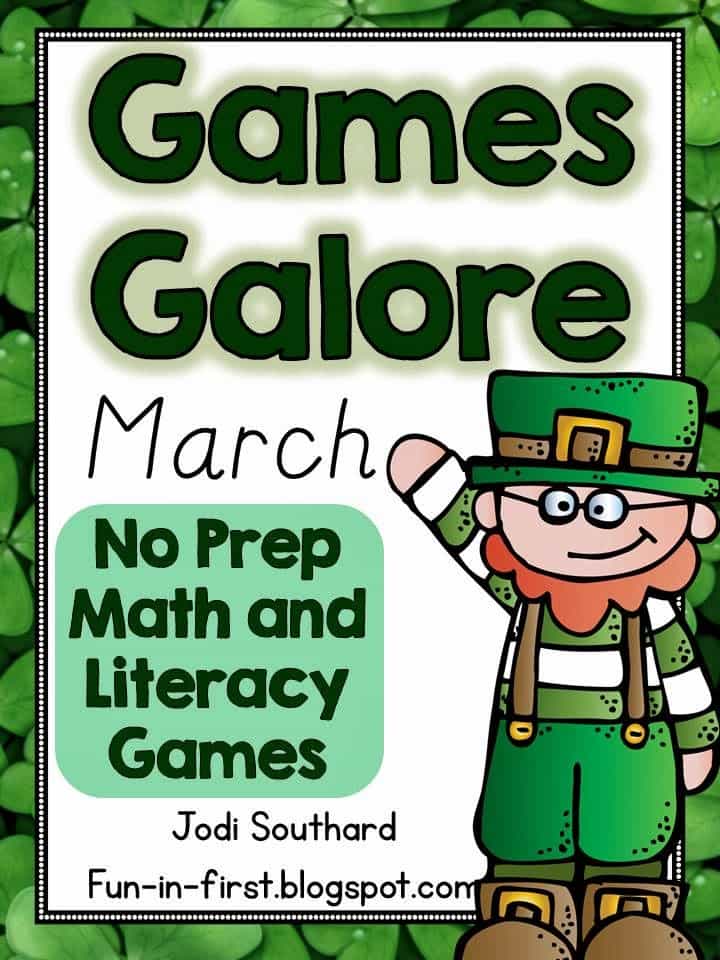 No Prep Games for March