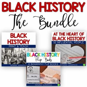 This is a great bundle of items to use while teaching about black history.
