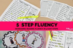 5 Step Fluency - Increasing Reading Fluency in 5 Easy Steps