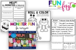 Monster Fun for Everyone activities from Fun in First