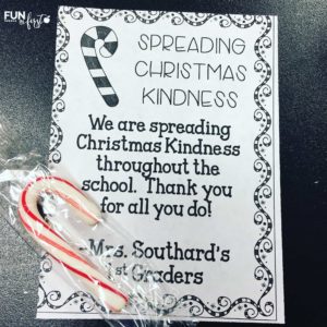 This is such a simple way to spread kindness throughout your school. (FREE download.)