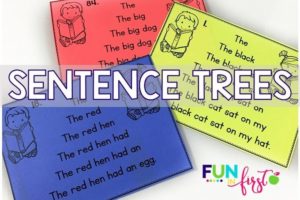 Sentence Trees are a great way to give your beginning readers confidence in their reading skills.