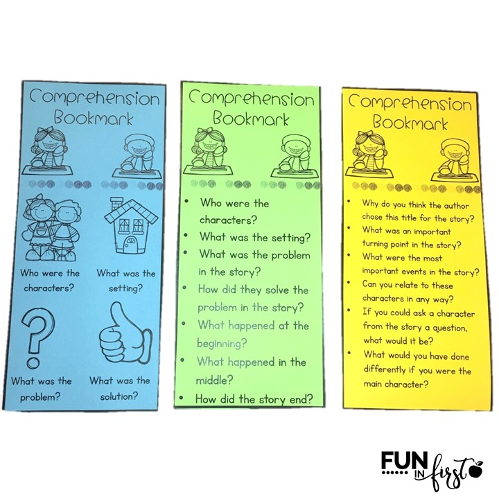 These FREE Comprehension Bookmarks are a great way to differentiate comprehension practice in your classroom.