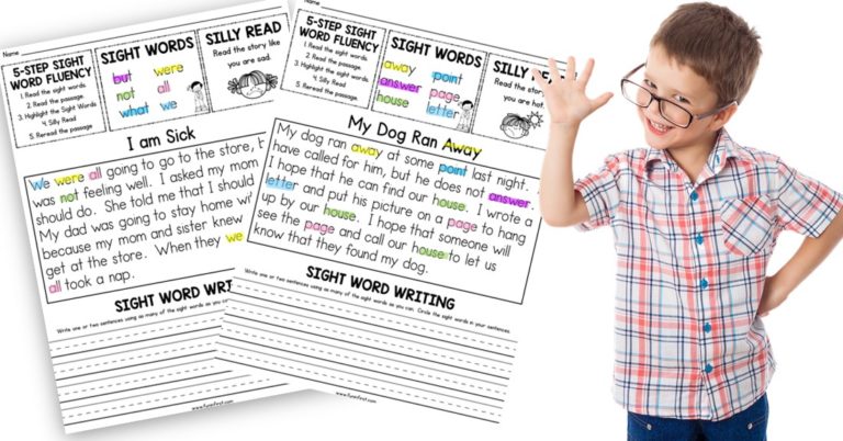 Sight Word Fluency in 5 Easy Steps