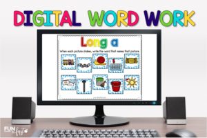Do you need something to help spice up your phonics instruction each week? This Digital Word Work activity is the perfect way to add a little extra to your week. Simply project the file onto your screen and complete these activities as a whole group or small group. Students will record their answers for some of the activities on the included recording sheet.