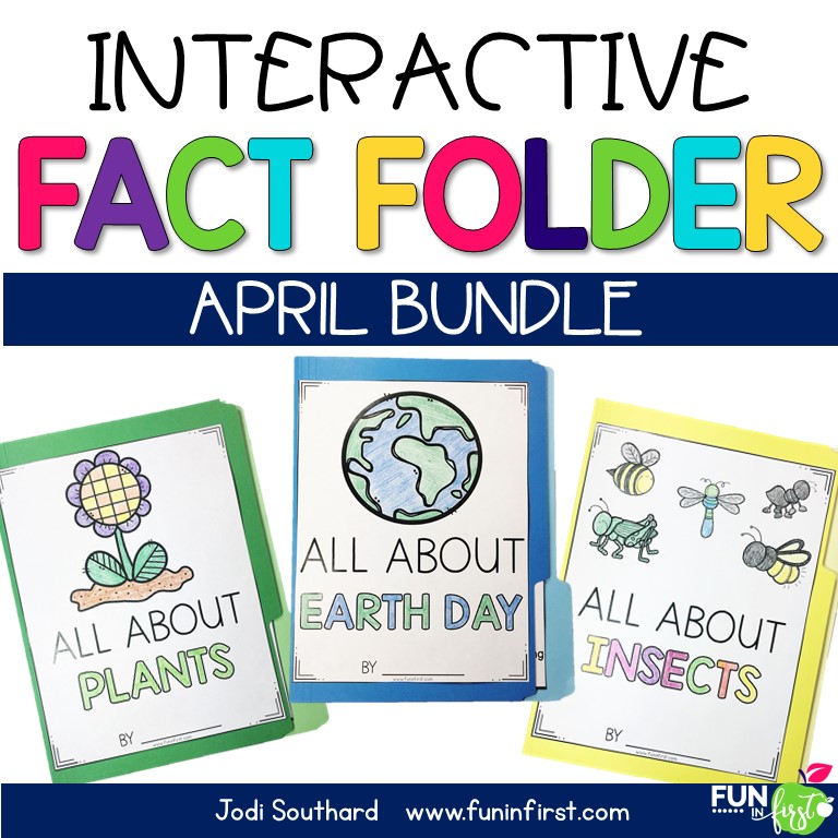 Interactive Fact Folders are a hands-on way to integrate science and social studies with reading and writing.  Students will work on comprehension, vocabulary, and writing while learning about science and social studies topics.