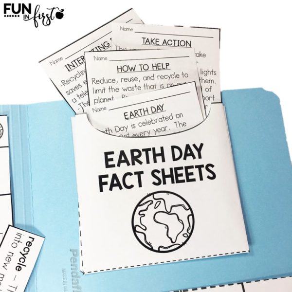 Interactive Fact Folders for Spring - Fun in First