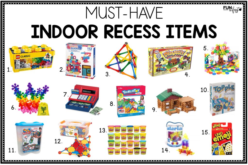 15 Must-Have Indoor Recess Items