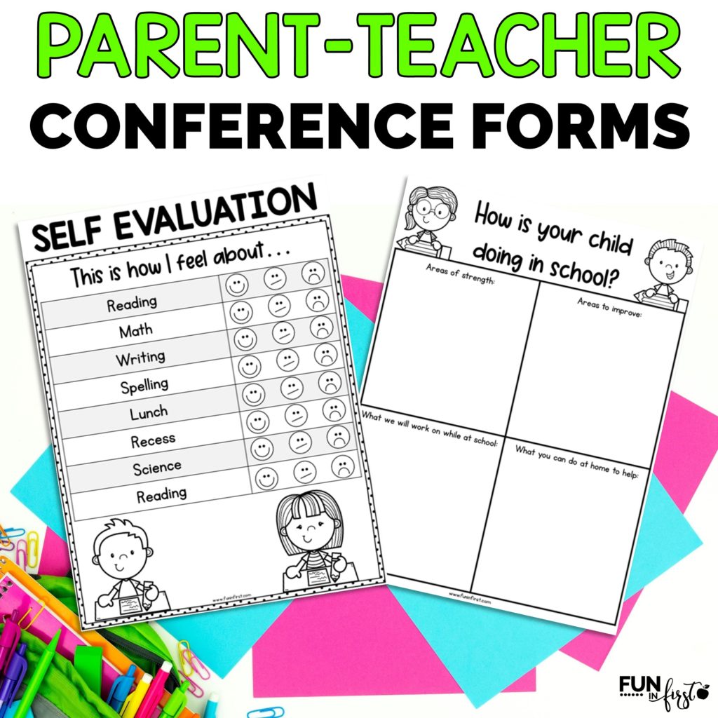 FREE Parent-Teacher Conference Forms