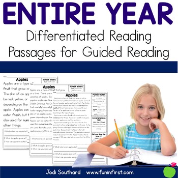 first grade reading assignments