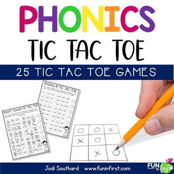 Phonics Tic Tac Toe Games