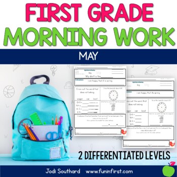 1st Grade Morning Work – May
