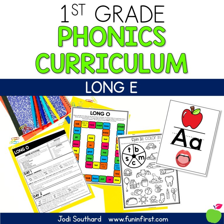 Phonics Curriculum – Long e