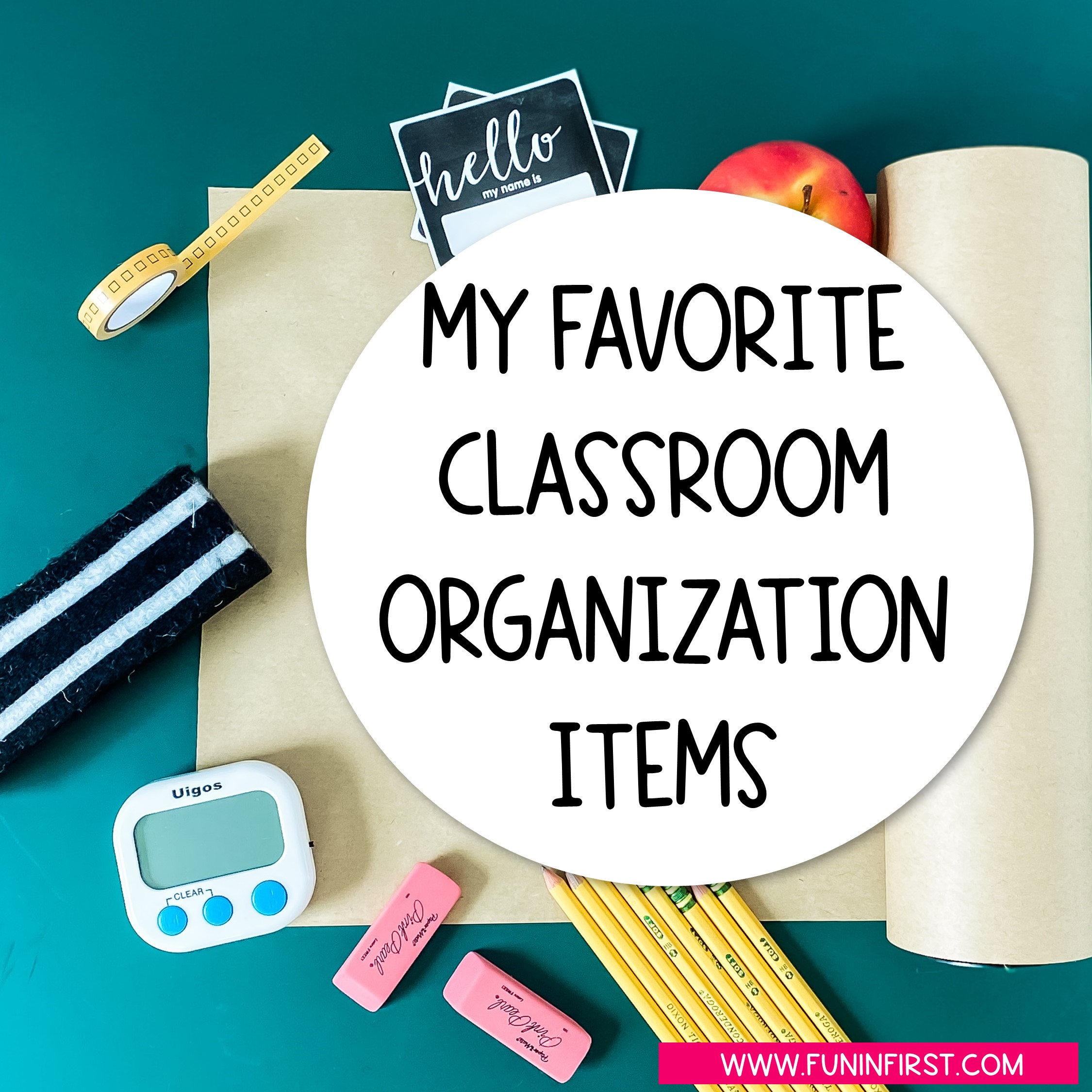 List of Classroom Organization Items